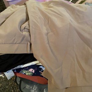 NWT TORRID WIDE LEG Tan  DRESS PANTS 30w